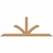 Ekena Millwork Richland Timber Gable Bracket, Western Red Cedar, 108"W x 40"H x 3 1/2"D x 5 1/2"F, 9/12 Pitch GBW108X40X0406RIC00SWR - alternate 1